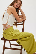 Load image into Gallery viewer, Free People Demi Cotton-Linen Pants/Palma