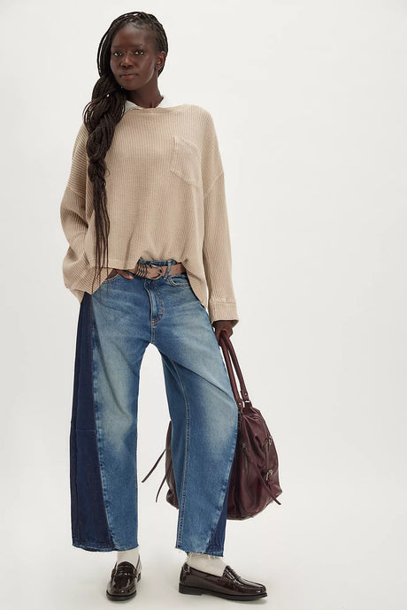 Free People We The Free Dawson Pocket Thermal/Smooth Stone