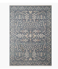 Load image into Gallery viewer, Rifle Paper X Loloi Holland Anika Power-Loomed Rug/Anika Blue