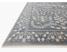 Load image into Gallery viewer, Rifle Paper X Loloi Holland Anika Power-Loomed Rug/Anika Blue