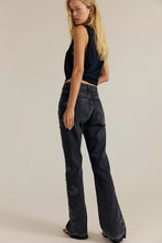 Load image into Gallery viewer, Free People We The Free Irie Embroidered and Studded Jeans/Phantom