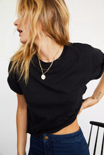 Load image into Gallery viewer, Free People We The Free The Perfect Tee/Black