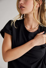 Load image into Gallery viewer, Free People We The Free The Perfect Tee/Black