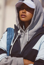 Load image into Gallery viewer, Free People Final Call Hoodie/White Heather Grey