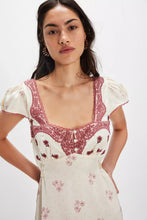 Load image into Gallery viewer, Free People Haven Midi Dress/Swan Combo