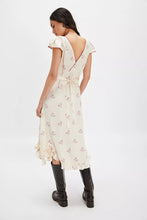Load image into Gallery viewer, Free People Haven Midi Dress/Swan Combo