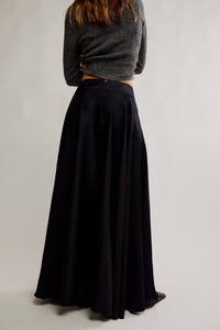 Free People Chilco Maxi Skirt/Black