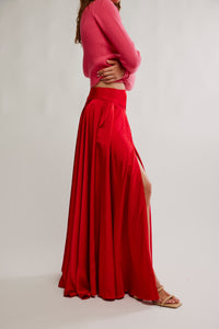 Free People Chilco Maxi Skirt/Salsa