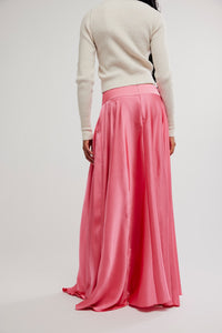 Free People Chilco Maxi Skirt /Raspberry Cake