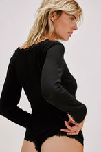 Load image into Gallery viewer, Free People Big Love Rib Cardi/Black
