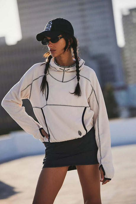 Free People Care FP On The Run Lightweight Pullover/Cashmere