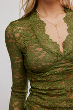 Load image into Gallery viewer, Free People All Day Lace Long Sleeve/Terrarium