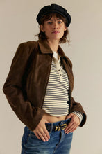 Load image into Gallery viewer, Free People We The Free River Vegan Jacket/Double Espresso