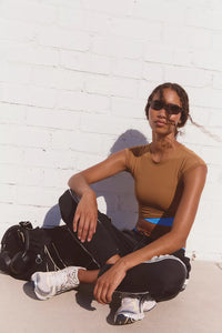 Free People Never Better Ultra-Light Tee/Twig