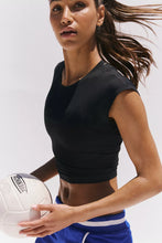 Load image into Gallery viewer, Free People Never Better Ultra-Light Tee/Black