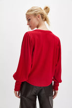 Load image into Gallery viewer, Free People We The Free Quinn Knit Thermal/Salsa