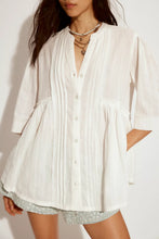 Load image into Gallery viewer, Free People We The Free Willow Button Down/White