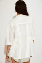 Load image into Gallery viewer, Free People We The Free Willow Button Down/White