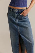 Load image into Gallery viewer, Free People We The Free Nothing Better Denim Maxi Skirt/Little Things