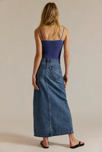 Load image into Gallery viewer, Free People We The Free Nothing Better Denim Maxi Skirt/Little Things