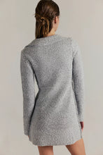 Load image into Gallery viewer, Free People Milena Mini Dress/Grey Heather Combo