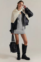 Load image into Gallery viewer, Free People Milena Mini Dress/Grey Heather Combo