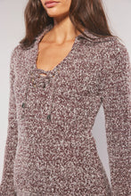 Load image into Gallery viewer, Free People Milena Mini Dress/Chocolate Grape Combo