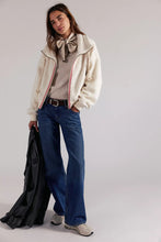 Load image into Gallery viewer, Free People Alpine Sherpa Jacket/White Swan