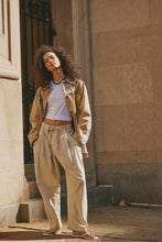 Load image into Gallery viewer, Free People Chambers Laid Back Pull On Pants/Summer Sand
