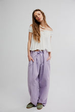 Load image into Gallery viewer, Free People Chambers Laidback Pull-On Pants/Orchid Hush