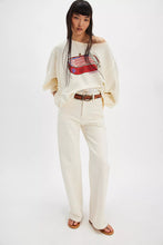 Load image into Gallery viewer, Free People  We The Free Graphic Camden Pullover/Sardine Combo