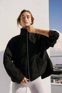 Free People Pippa Packable Puffer Jacket/Black