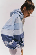 Load image into Gallery viewer, Free People Bandana Final Call Bandana Logo Hoodie/- Blue Indigo Combo