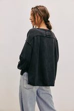 Load image into Gallery viewer, Free People We The Free Total Eclipse Tee/Black