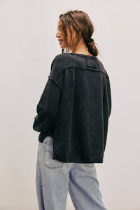 Free People We The Free Total Eclipse Tee/Black