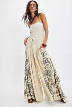 Load image into Gallery viewer, Free People What You Know Embroidered Pants/Sand