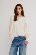Load image into Gallery viewer, Free People We The Free You&#39;re A Star Tee/Mint Heart Combo