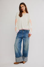 Load image into Gallery viewer, Free People We The Free You&#39;re A Star Tee/Mint Heart Combo