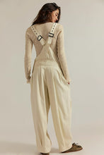 Load image into Gallery viewer, Free People Felix Tapered Overalls/Tofu