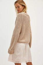 Load image into Gallery viewer, Free People Sweet Nothing Cardi/Sandcastle