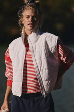 Load image into Gallery viewer, Free People Pippa Packable Puffer Vest/White