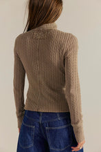 Load image into Gallery viewer, Free People We The Free Brunch Girl Zip-Up/Dusted Cocoa