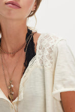 Load image into Gallery viewer, Free People We The Free Heirloom Henley/Tea