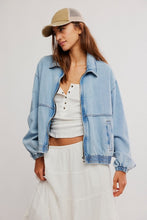 Load image into Gallery viewer, Free People We The Free Birdie Denim Jacket/Mockingbird