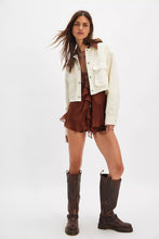 Load image into Gallery viewer, Free People We The Free Martha Workwear Jacket/Tofu