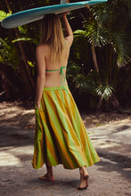 Load image into Gallery viewer, Free People Lowen Striped Midi Skirt/Retro Combo