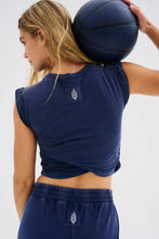 Load image into Gallery viewer, Free People Hot Shot Crossover Set/Midnight Navy