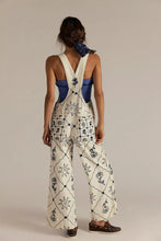 Load image into Gallery viewer, Free People We The Free Rising Sun Overalls /Solar Ecru