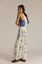 Load image into Gallery viewer, Free People We The Free Rising Sun Overalls /Solar Ecru
