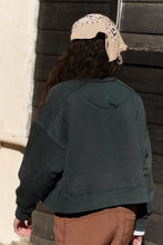 Load image into Gallery viewer, Free People Intercept Pullover/Evergreen